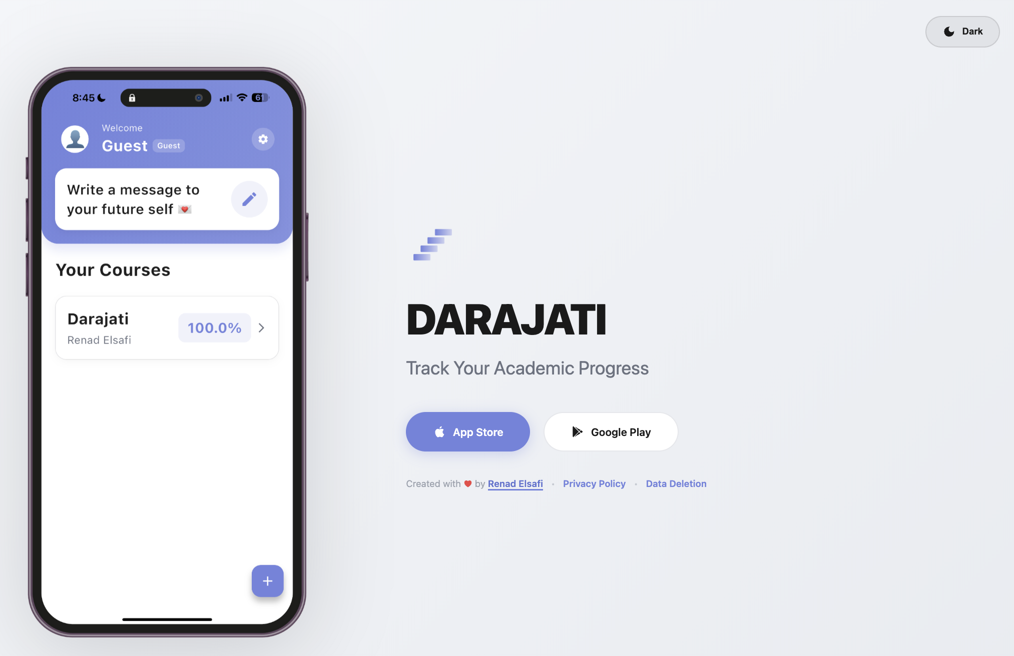 Darajati app screenshot
